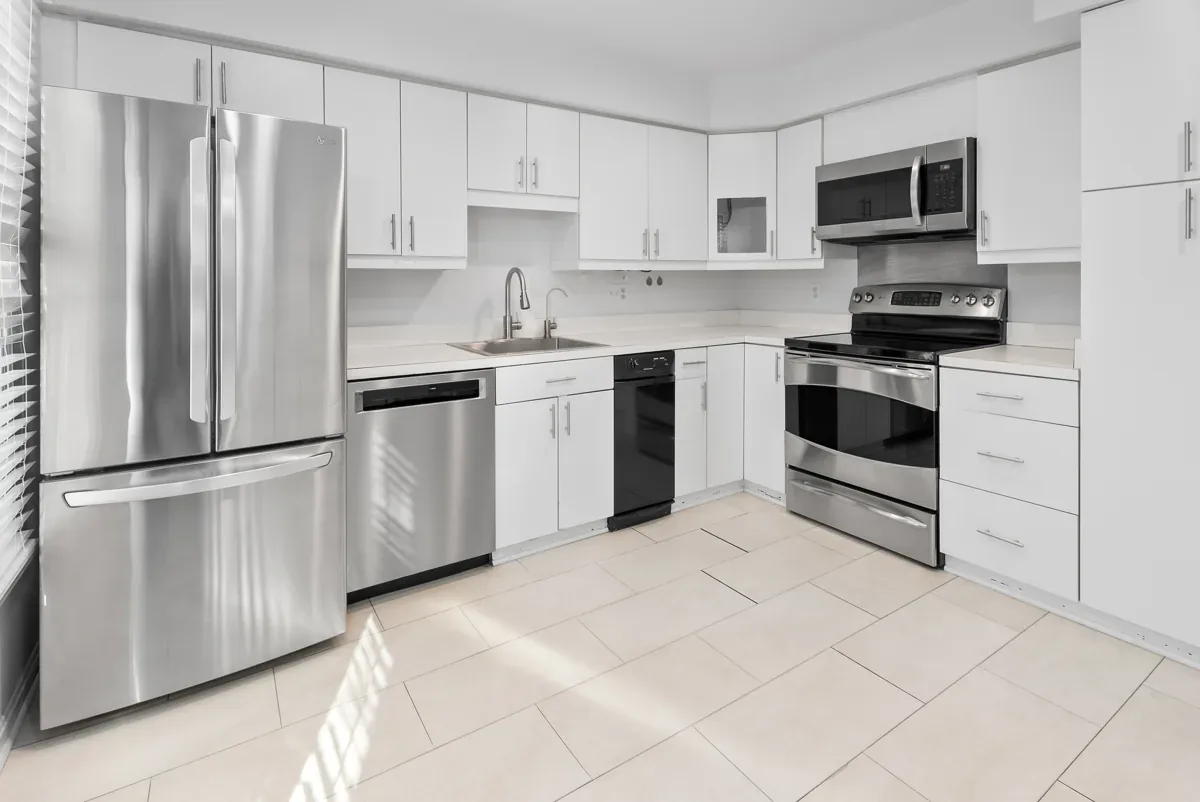 Bright renovated kitchen